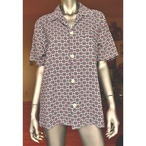 DEREK ROSE LONDON BUTTON DOWN SHIRT